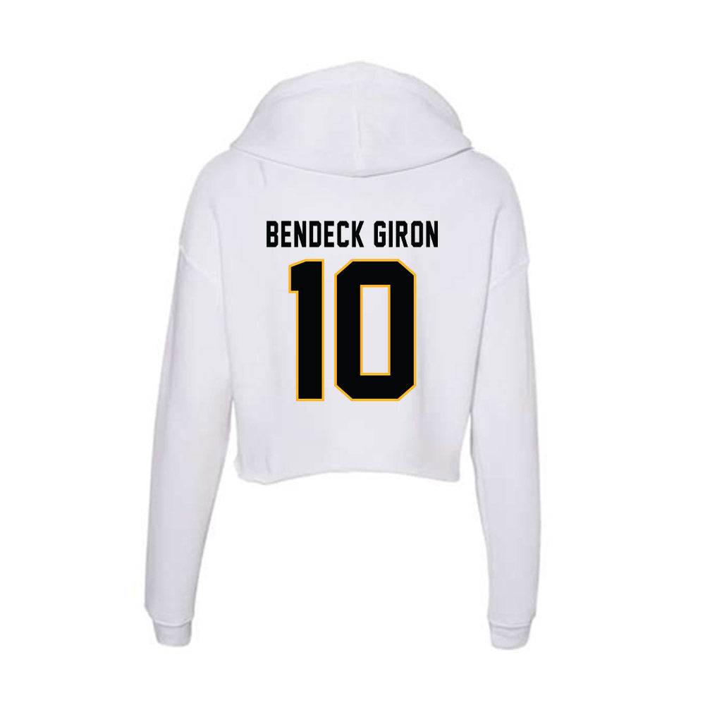 Kennesaw - NCAA Women's Basketball : Gabriela Bendeck Giron - Women's Crop Fleece Hoodie-1