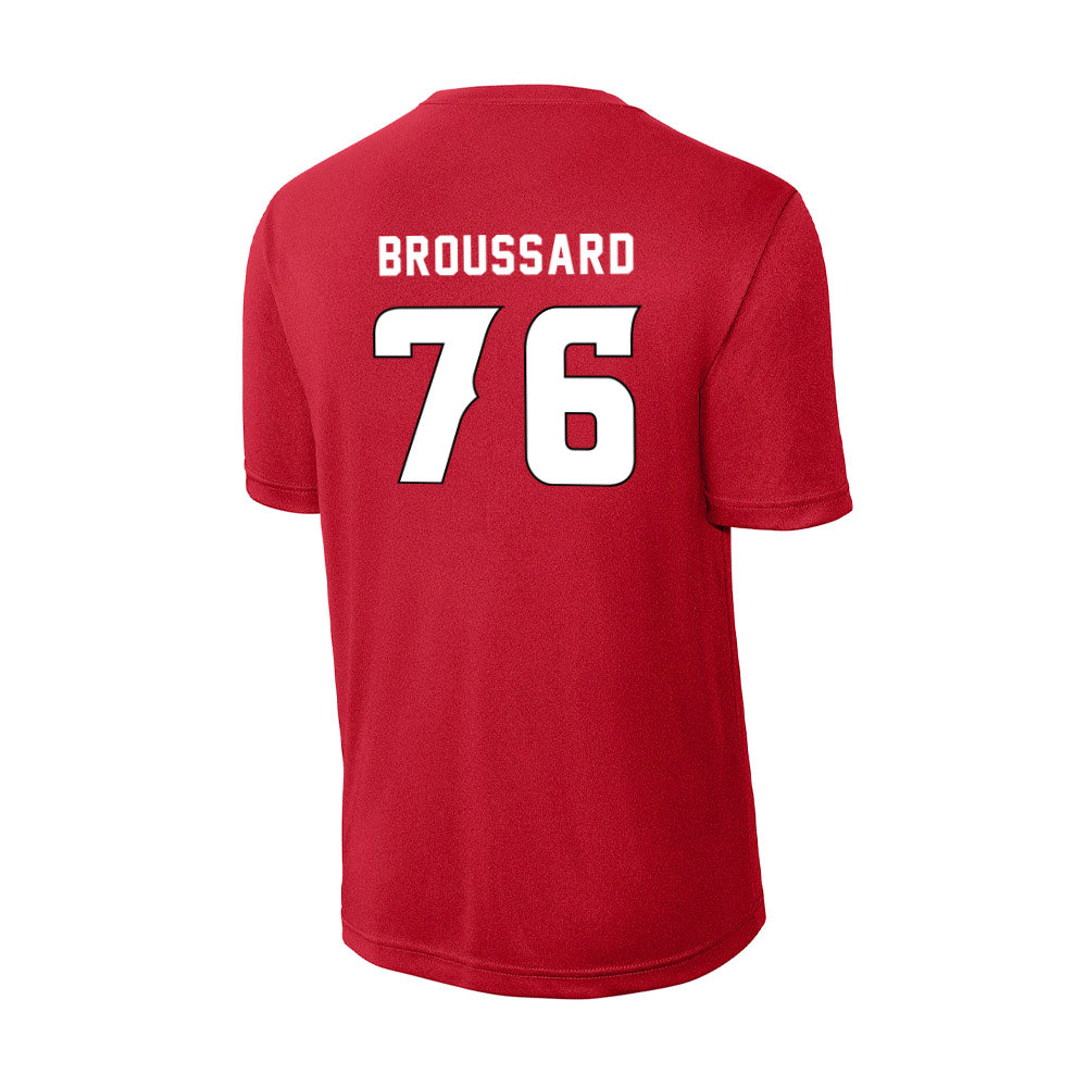 Louisiana - NCAA Football : Matthew Broussard - Activewear T-Shirt-1