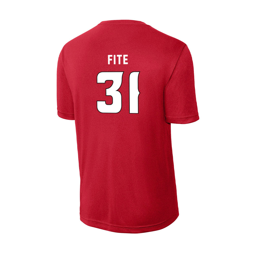 Louisiana - NCAA Football : Trey Fite - Activewear T-Shirt-1