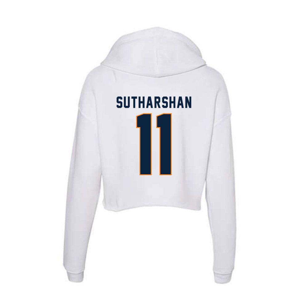UT Martin - NCAA Women's Soccer : Daksha Sutharshan - Women's Crop Fleece Hoodie-1