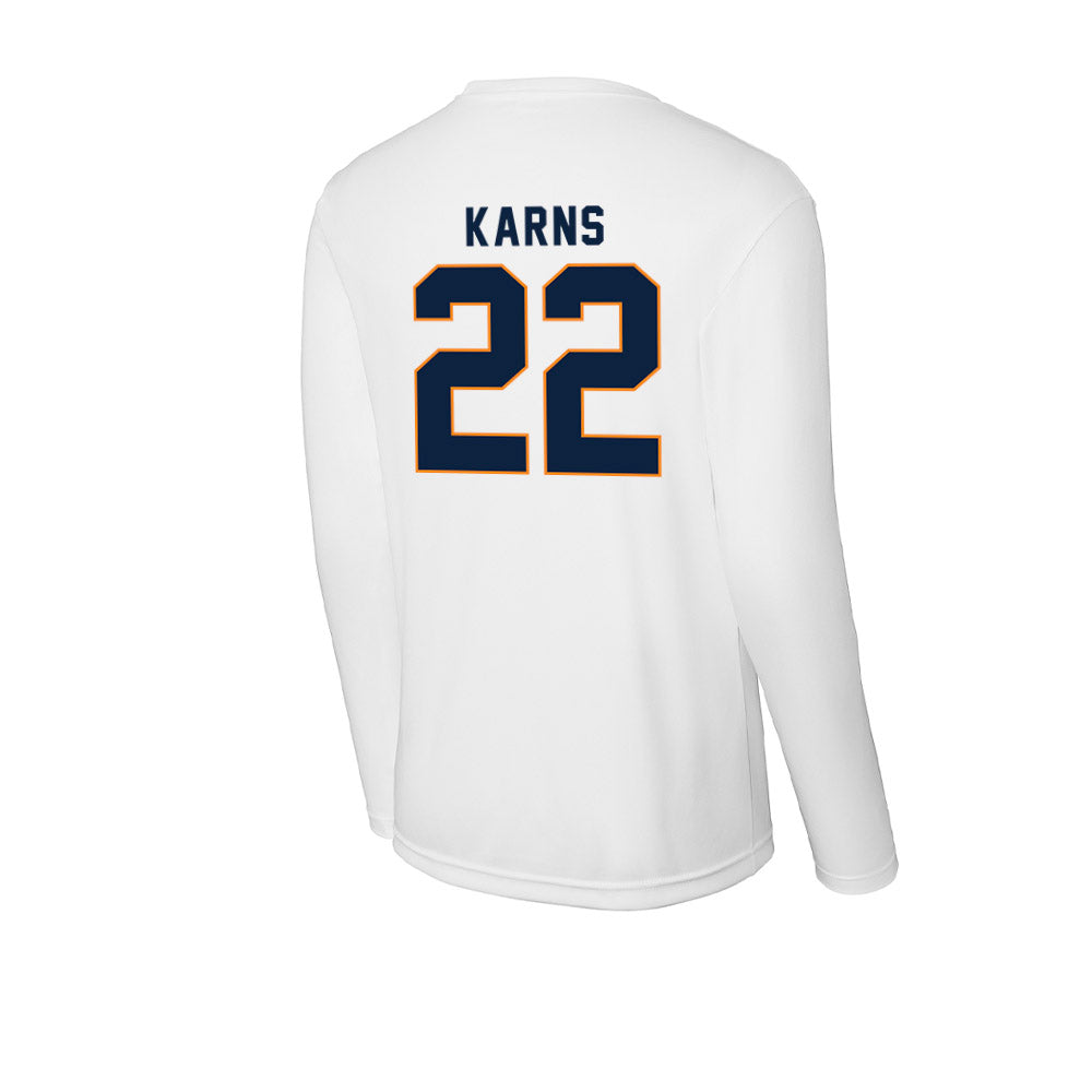 UT Martin - NCAA Baseball : Aidan Karns - Activewear Long Sleeve T-Shirt-1