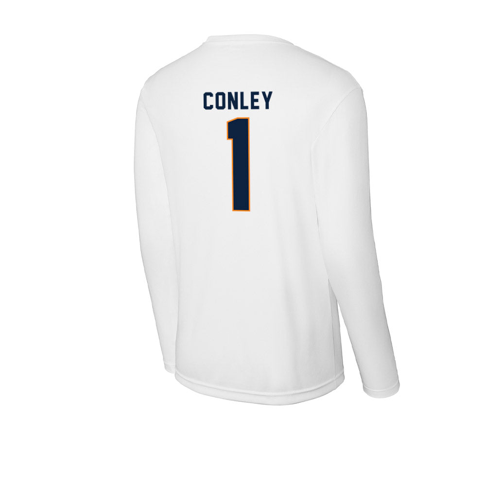 UT Martin - NCAA Baseball : Amari Conley - Activewear Long Sleeve T-Shirt-1