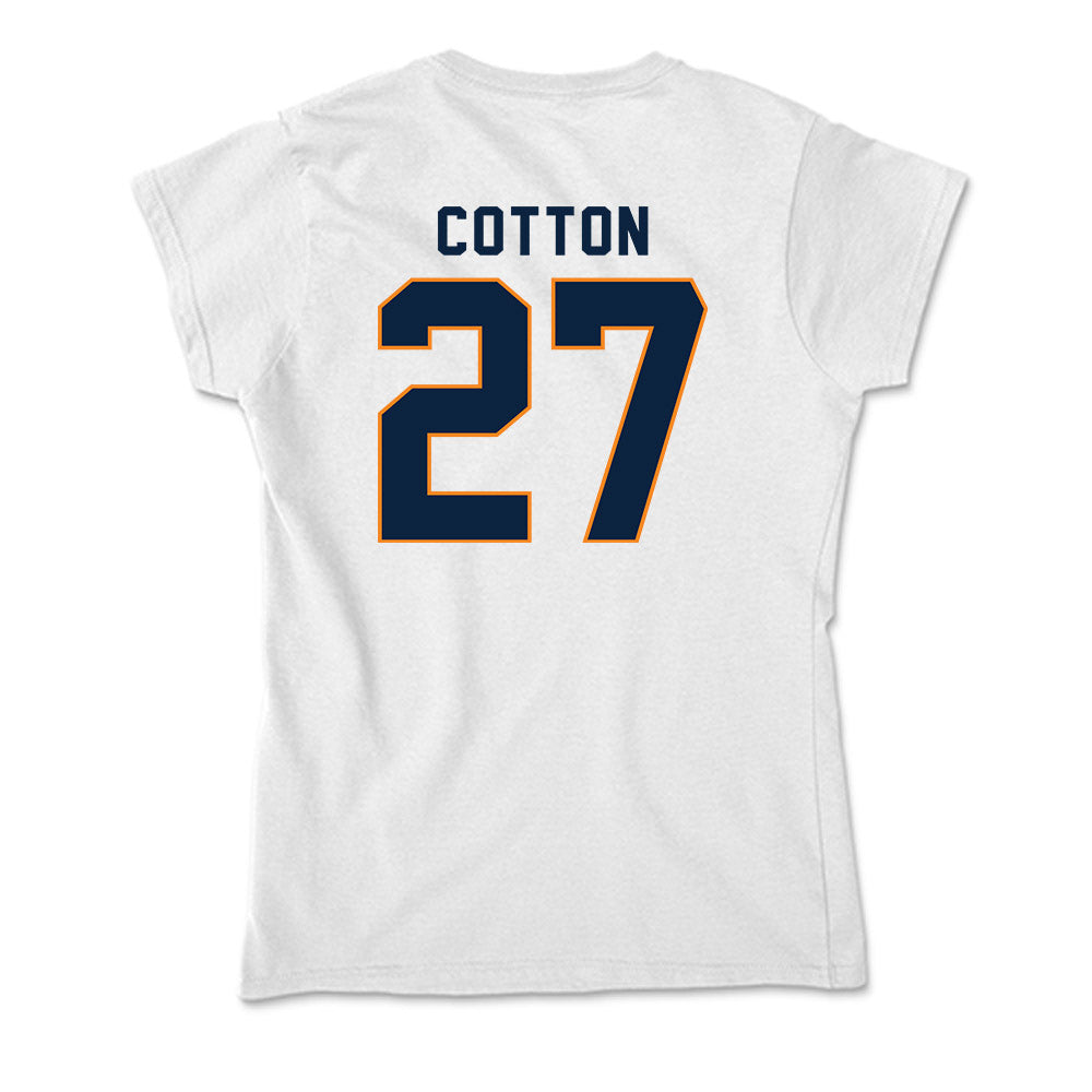 UT Martin - NCAA Football : Trey Cotton - Soft Style Women’s T-Shirt-1