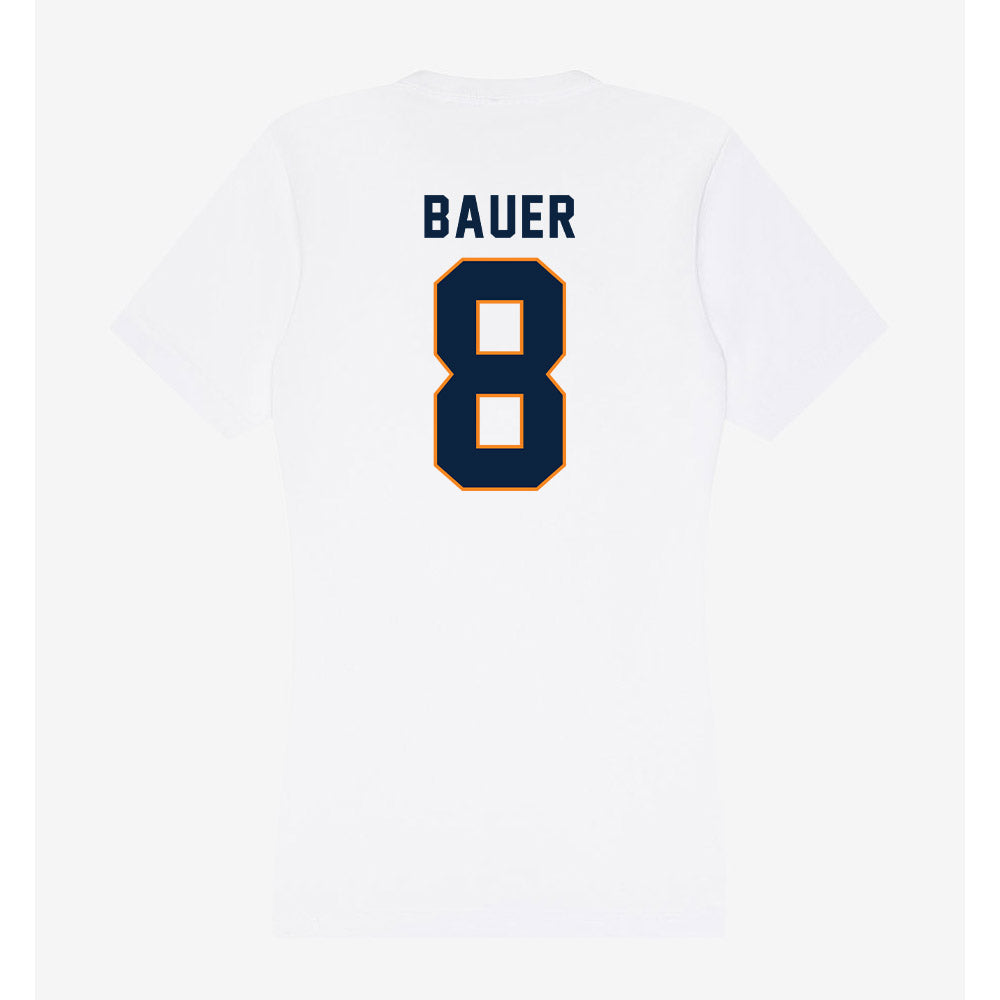 UT Martin - NCAA Football : Jase Bauer - Women's V-Neck T-Shirt-1