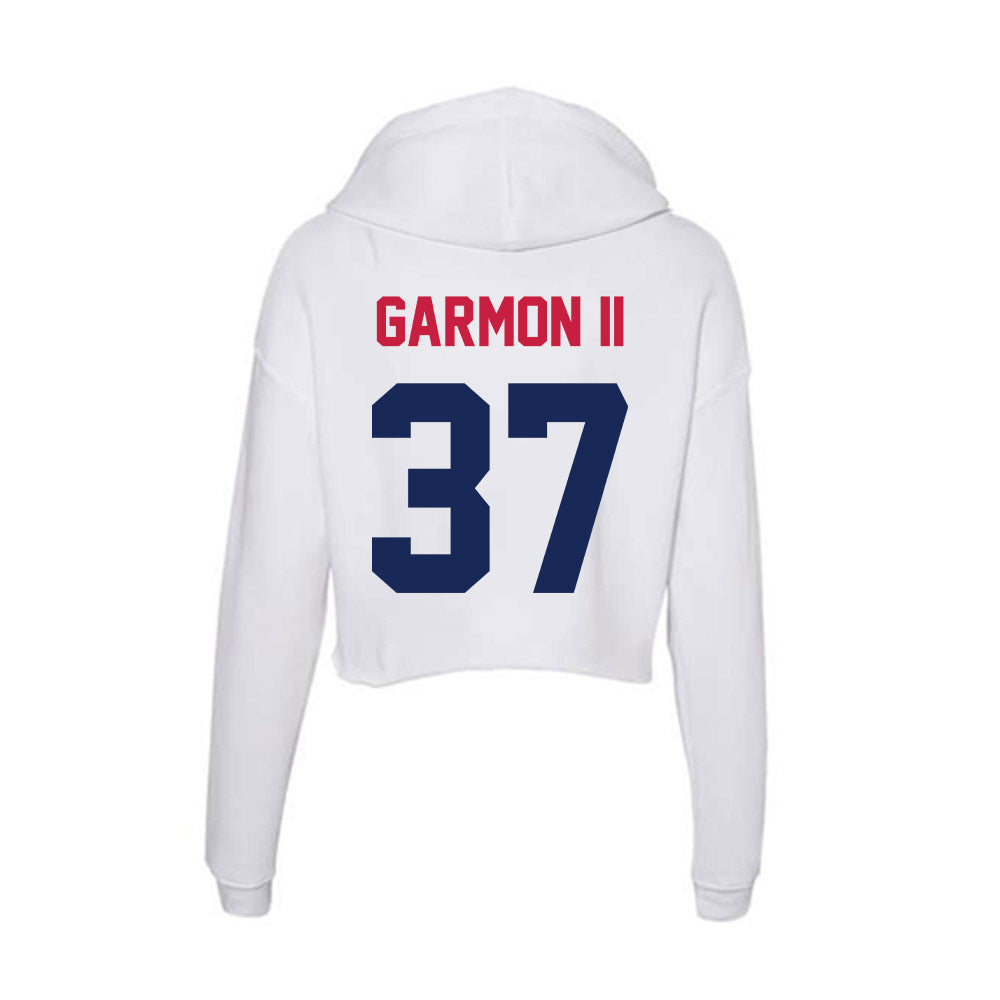 South Alabama - NCAA Baseball : Brian Garmon II - Women's Crop Fleece Hoodie-1