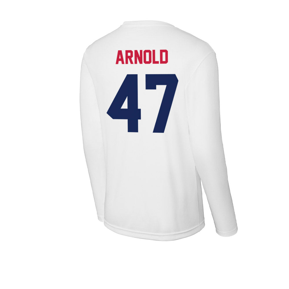 South Alabama - NCAA Football : Donnie Arnold - Activewear Long Sleeve T-Shirt-1