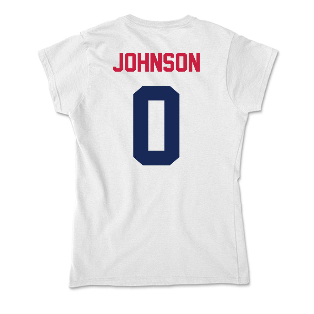 South Alabama - NCAA Men's Track & Field : Alex Johnson - Soft Style Women’s T-Shirt-1