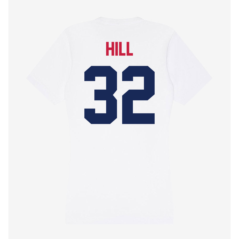 South Alabama - NCAA Women's Soccer : Zamiyah Hill - Women's V-Neck T-Shirt-1