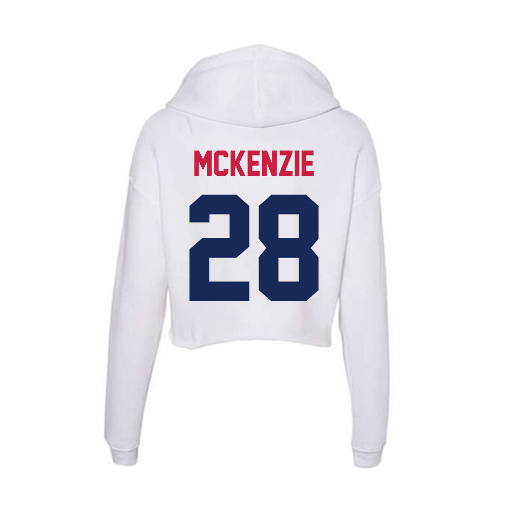 South Alabama - NCAA Football : Darius McKenzie - Women's Crop Fleece Hoodie-1