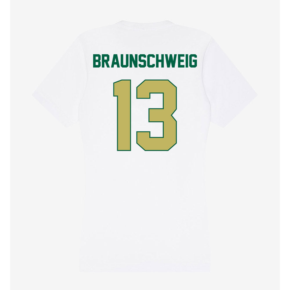 UAB - NCAA Baseball : Logan Braunschweig - Women's V-Neck T-Shirt-1