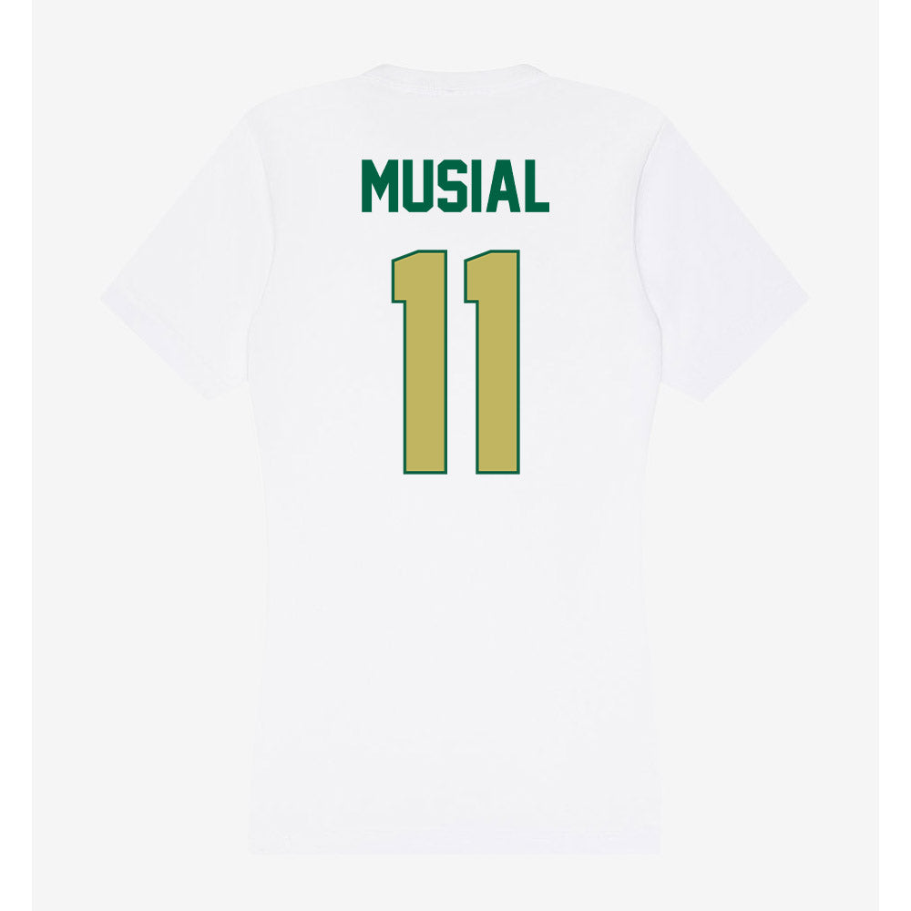 UAB - NCAA Women's Basketball : Peyton Musial - Women's V-Neck T-Shirt-1