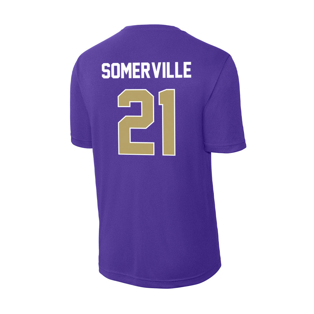 JMU - NCAA Football : Jamari Somerville - Activewear T-Shirt-1