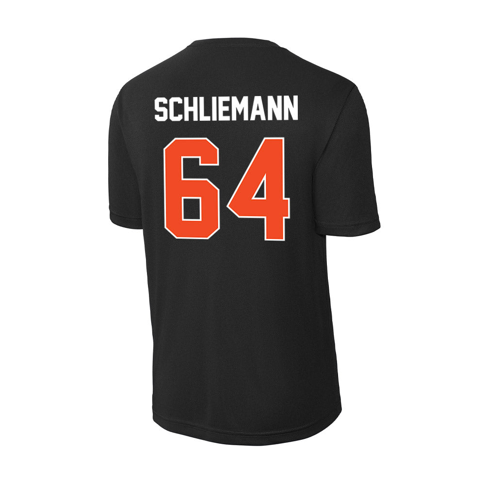Campbell - NCAA Football : Christian Schliemann - Activewear T-Shirt-1