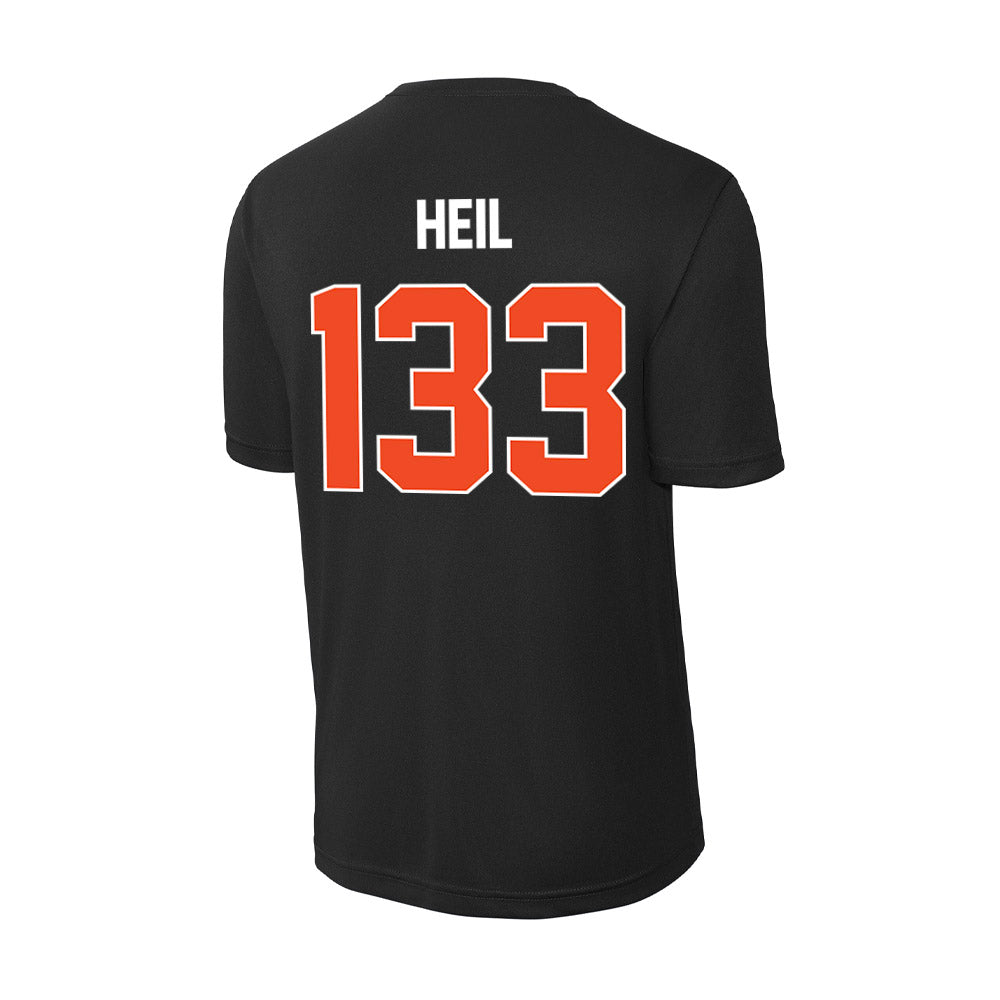 Campbell - NCAA Wrestling : Logan Heil - Activewear T-Shirt-1