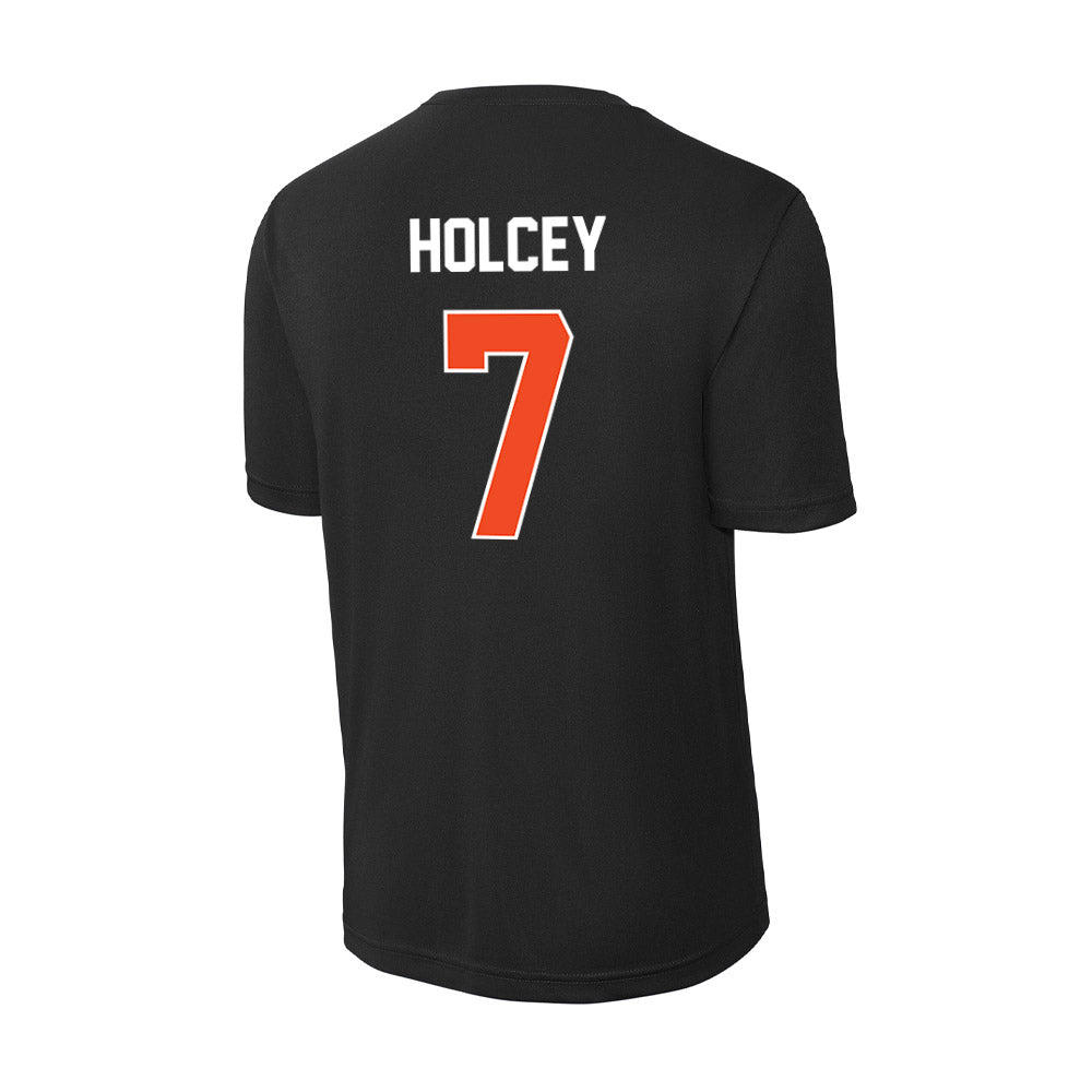 Campbell - NCAA Women's Soccer : Elise Holcey - Activewear T-Shirt-1