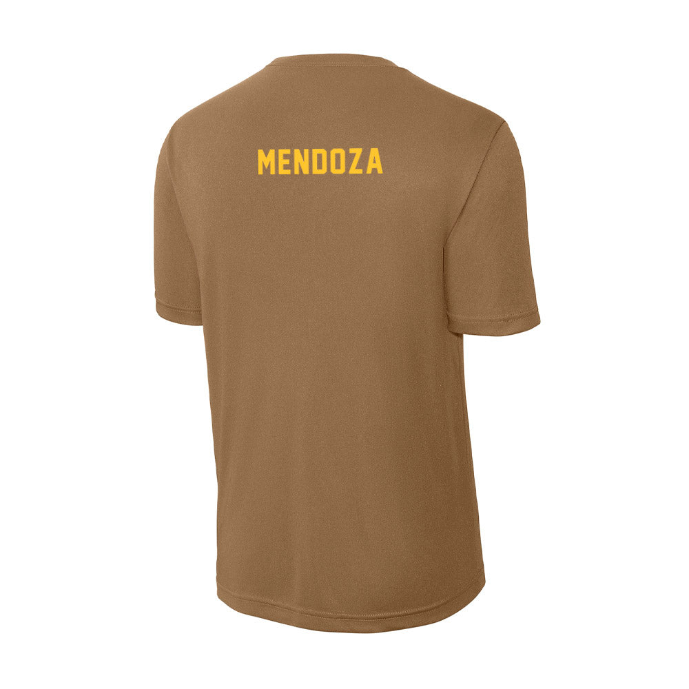 Wyoming - NCAA Women's Track & Field : Gabby Mendoza - Activewear T-Shirt-1