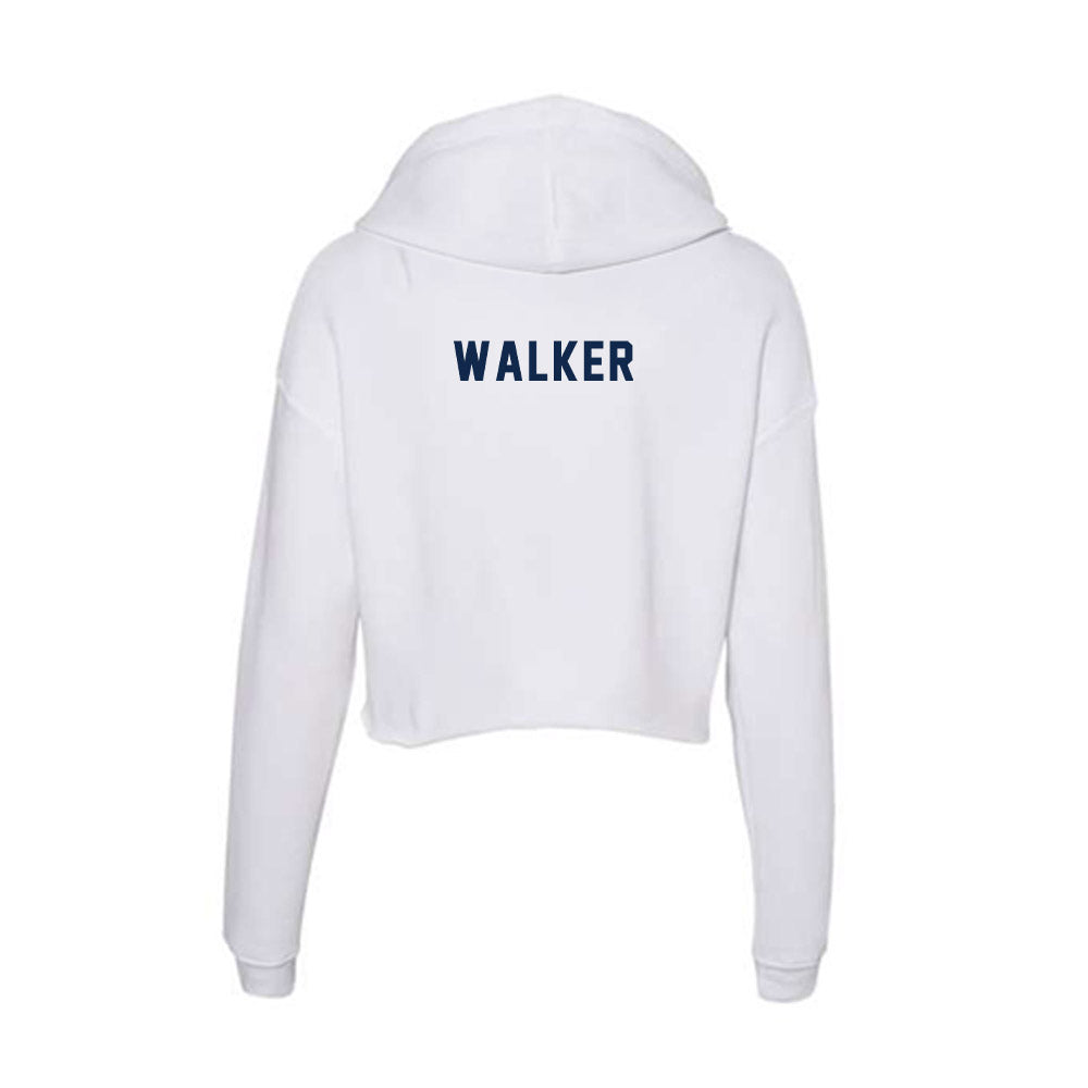 UCSD - NCAA Men's Rowing : Joseph Walker - Women's Crop Fleece Hoodie-1
