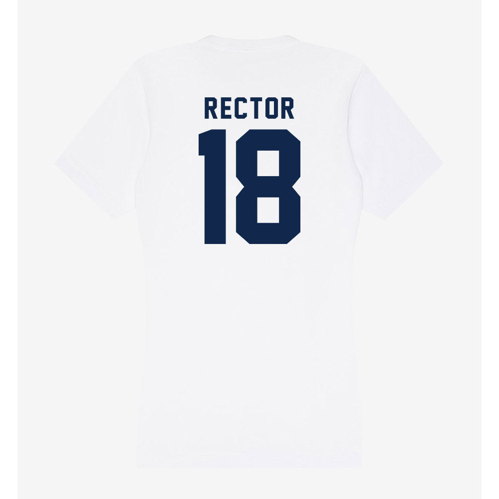 UCSD - NCAA Baseball : Trevor Rector - Women's V-Neck T-Shirt-1
