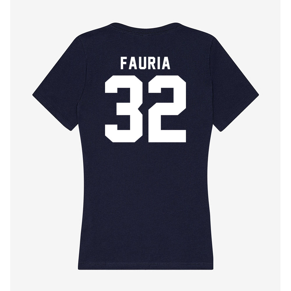 Old Dominion - NCAA Women's Lacrosse : Kiki Fauria - Women's V-Neck T-Shirt-1