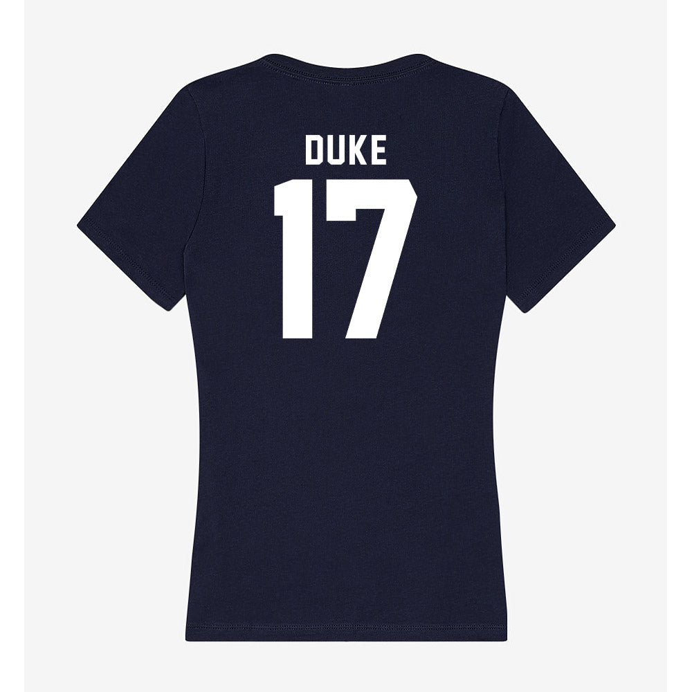 Old Dominion - NCAA Football : Damon Duke - Women's V-Neck T-Shirt-1