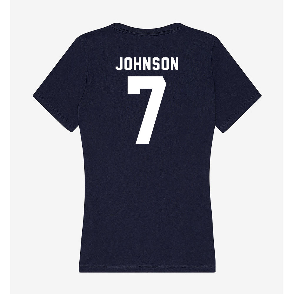 Old Dominion - NCAA Baseball : Will Johnson - Women's V-Neck T-Shirt-1