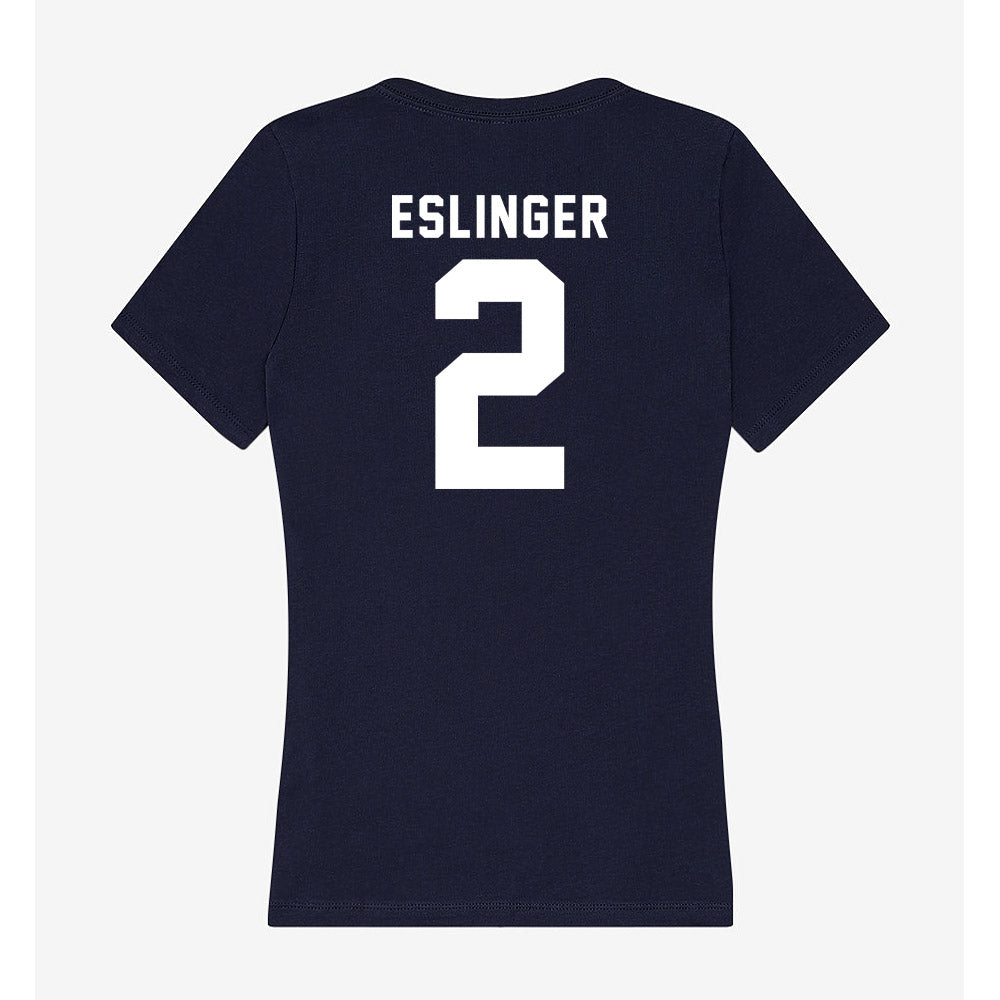 Old Dominion - NCAA Women's Volleyball : Maddy Eslinger - Women's V-Neck T-Shirt-1