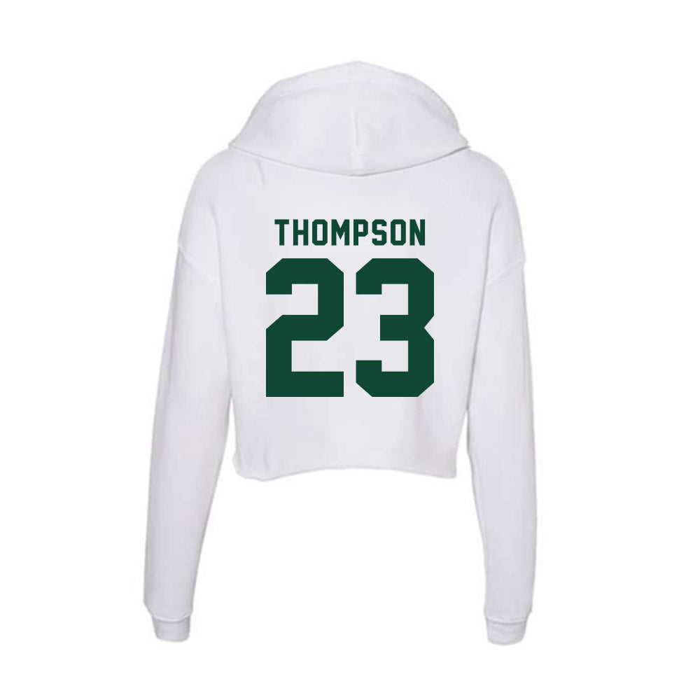 Hawaii - NCAA Softball : Kennedy Thompson - Women's Crop Fleece Hoodie-1