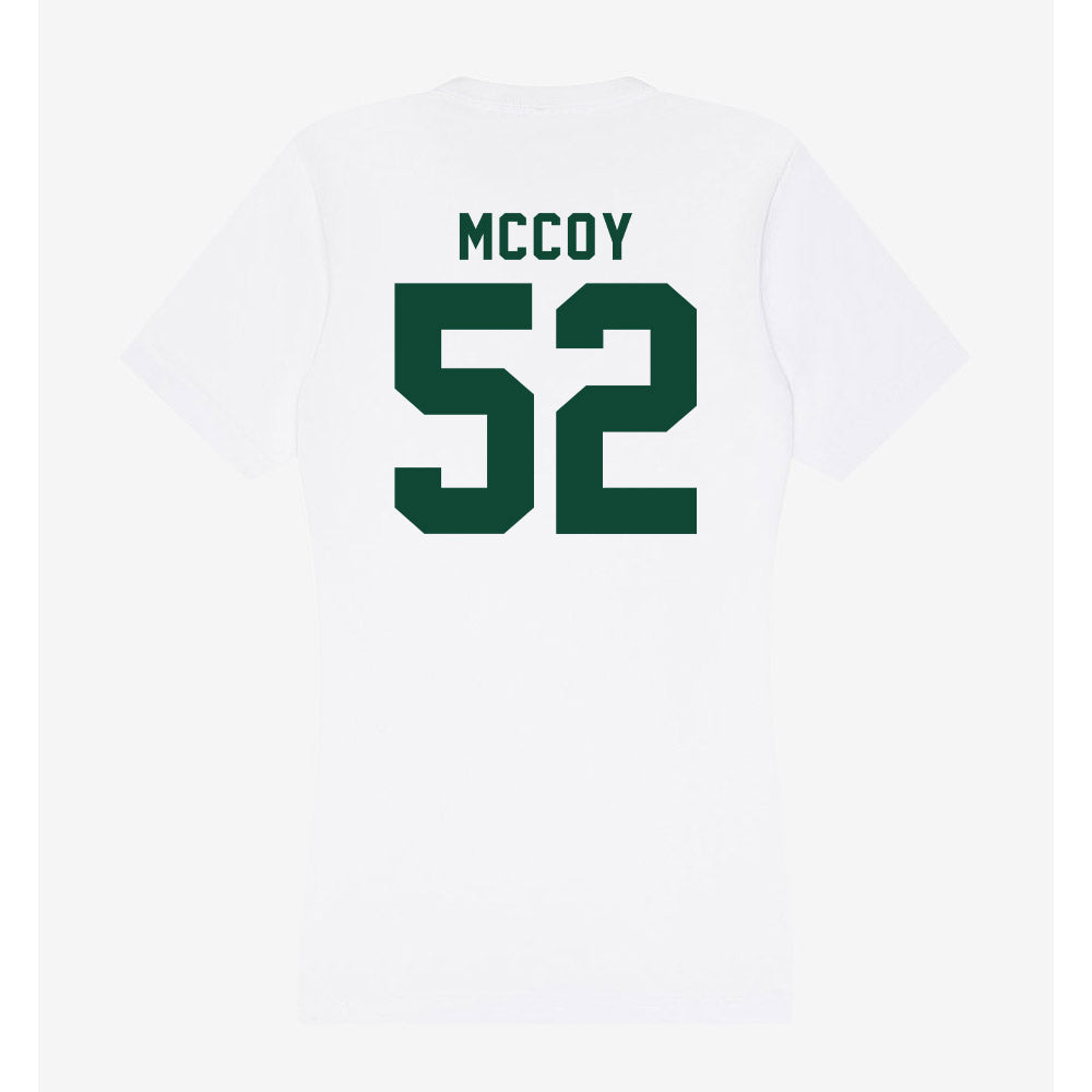 Hawaii - NCAA Football : Luther McCoy - Women's V-Neck T-Shirt-1