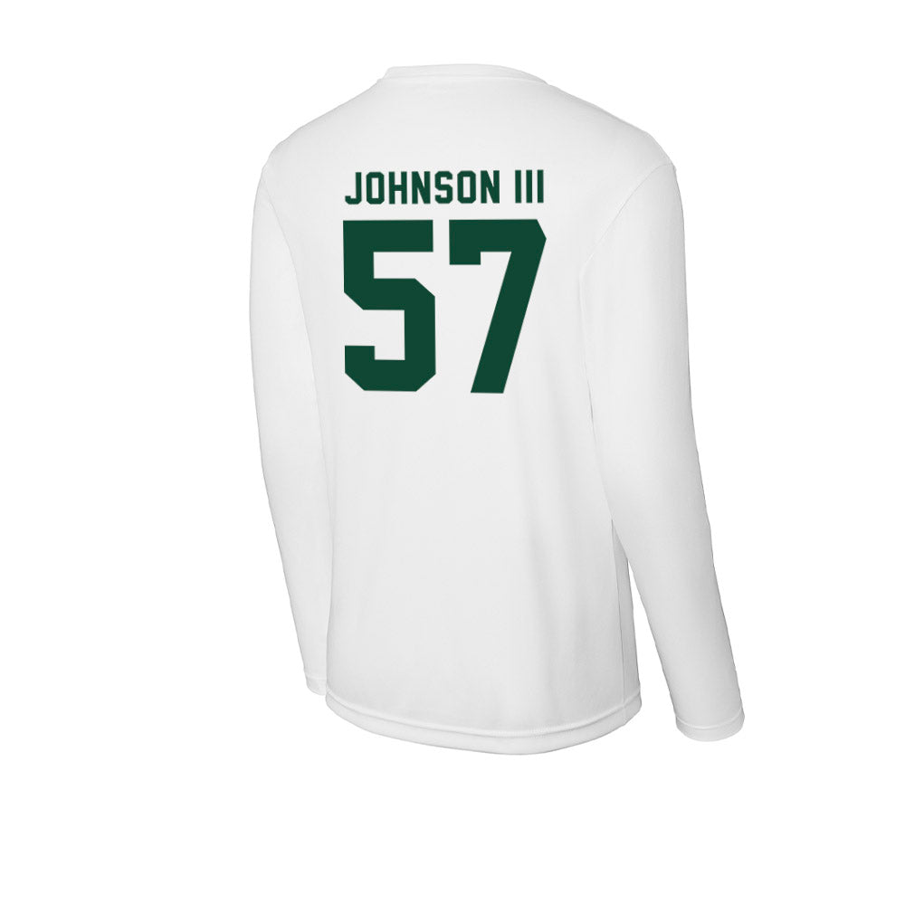 Hawaii - NCAA Football : Jackie Johnson III - Activewear Long Sleeve T-Shirt-1