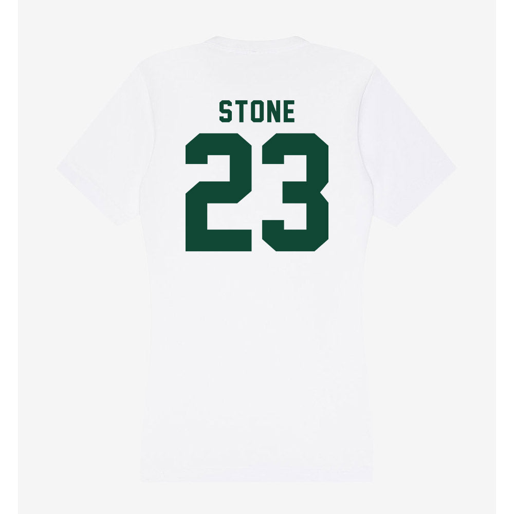 Hawaii - NCAA Football : Kydel Stone - Women's V-Neck T-Shirt-1