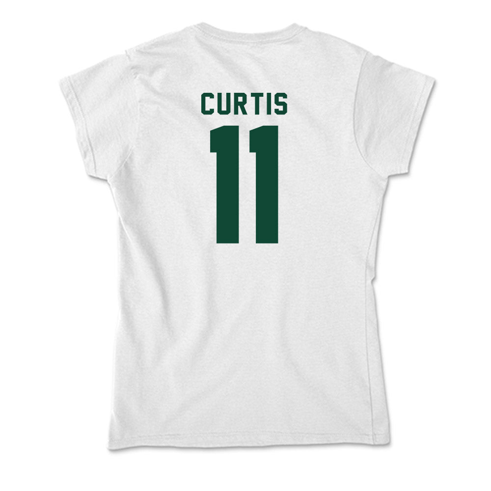 Hawaii - NCAA Women's Basketball : Keiara Curtis - Soft Style Women’s T-Shirt-1