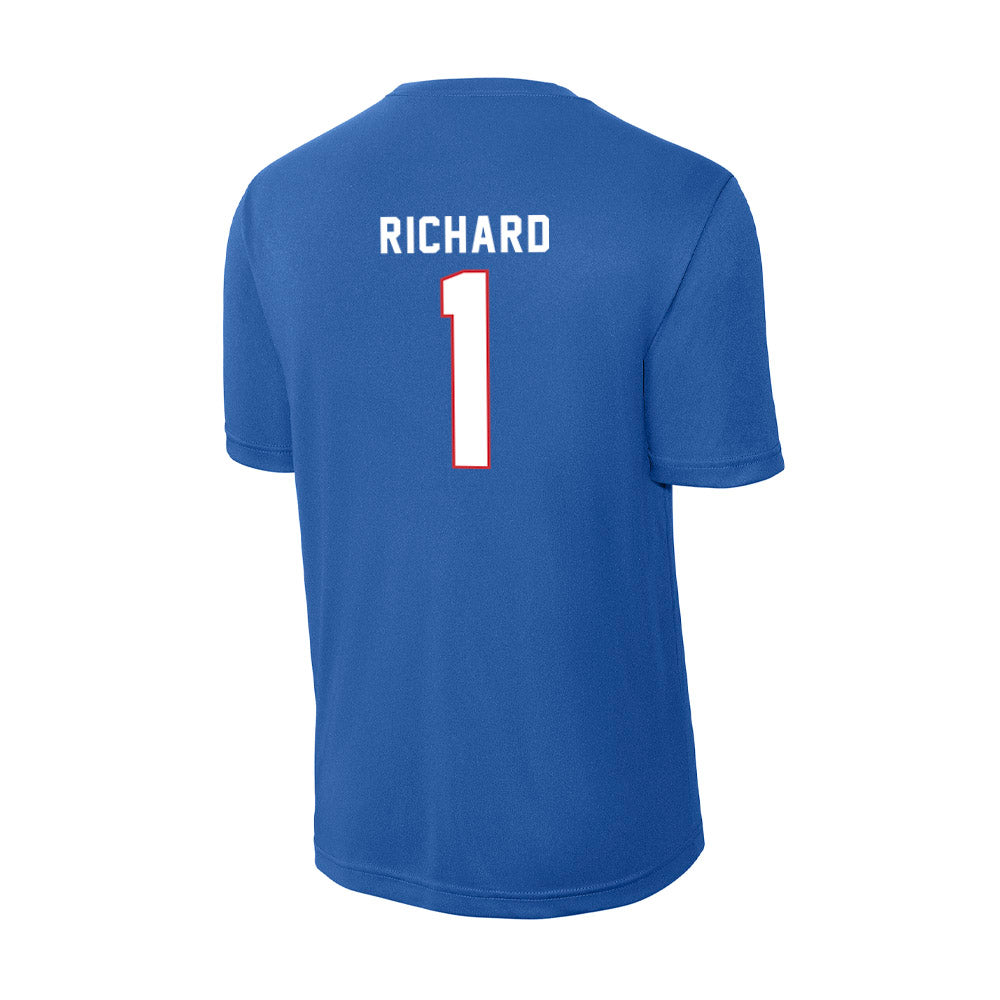 LA Tech - NCAA Football : Michael Richard - Activewear T-Shirt-1