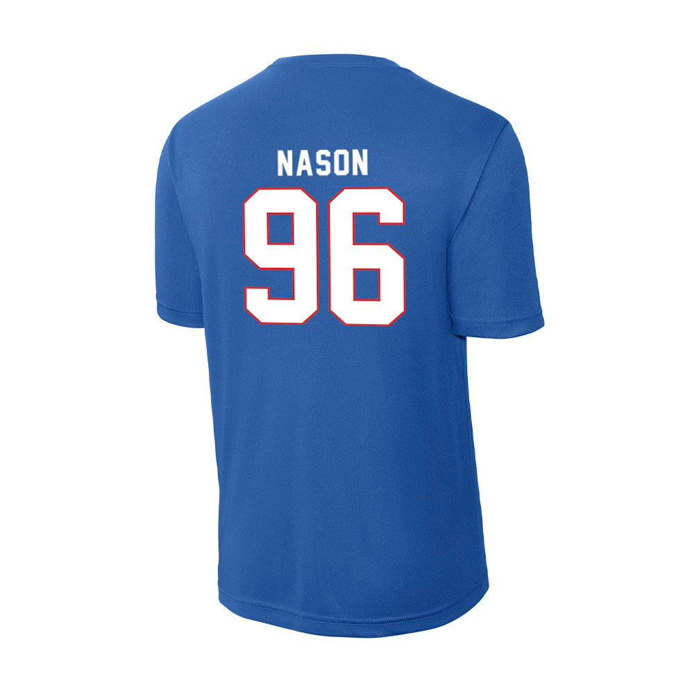 LA Tech - NCAA Football : Zion Nason - Activewear T-Shirt-1