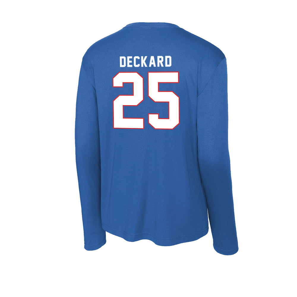 LA Tech - NCAA Football : Colton Deckard - Activewear Long Sleeve T-Shirt-1