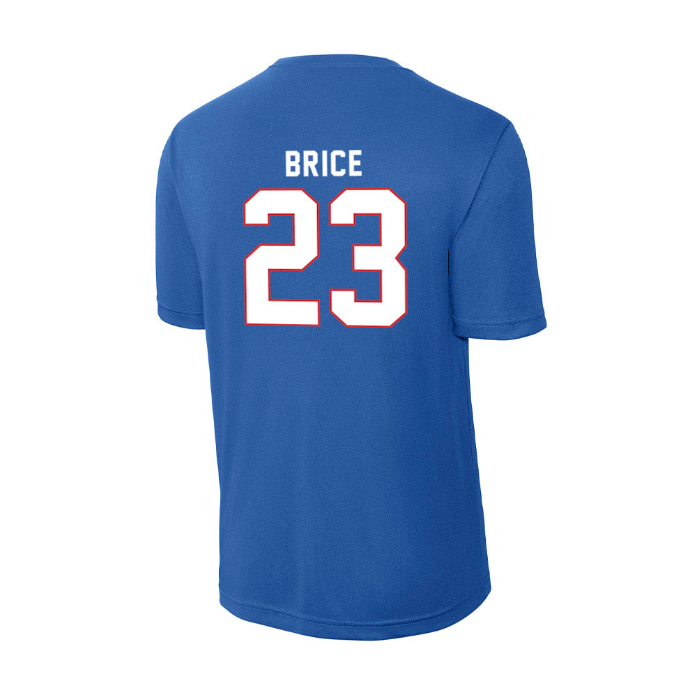 LA Tech - NCAA Football Legends : Kentrell Brice - Activewear T-Shirt-1