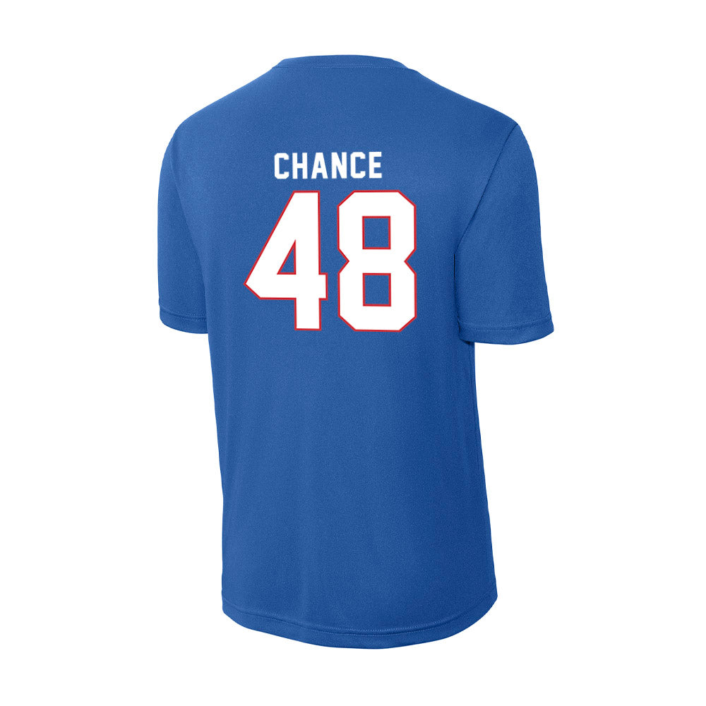 LA Tech - NCAA Football : John Hoyet Chance - Activewear T-Shirt-1
