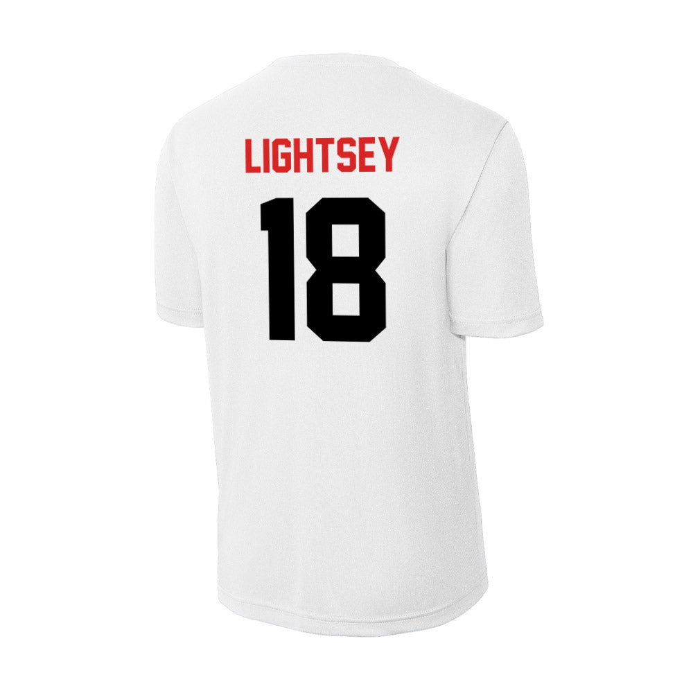 Davidson - NCAA Football : Jacary Lightsey - Activewear T-Shirt-1
