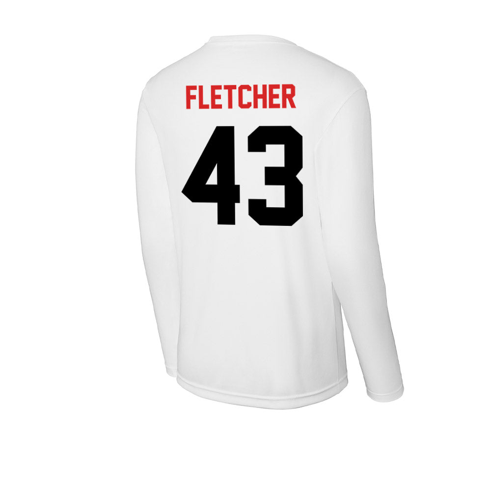Davidson - NCAA Women's Lacrosse : Ella Fletcher - Activewear Long Sleeve T-Shirt-1