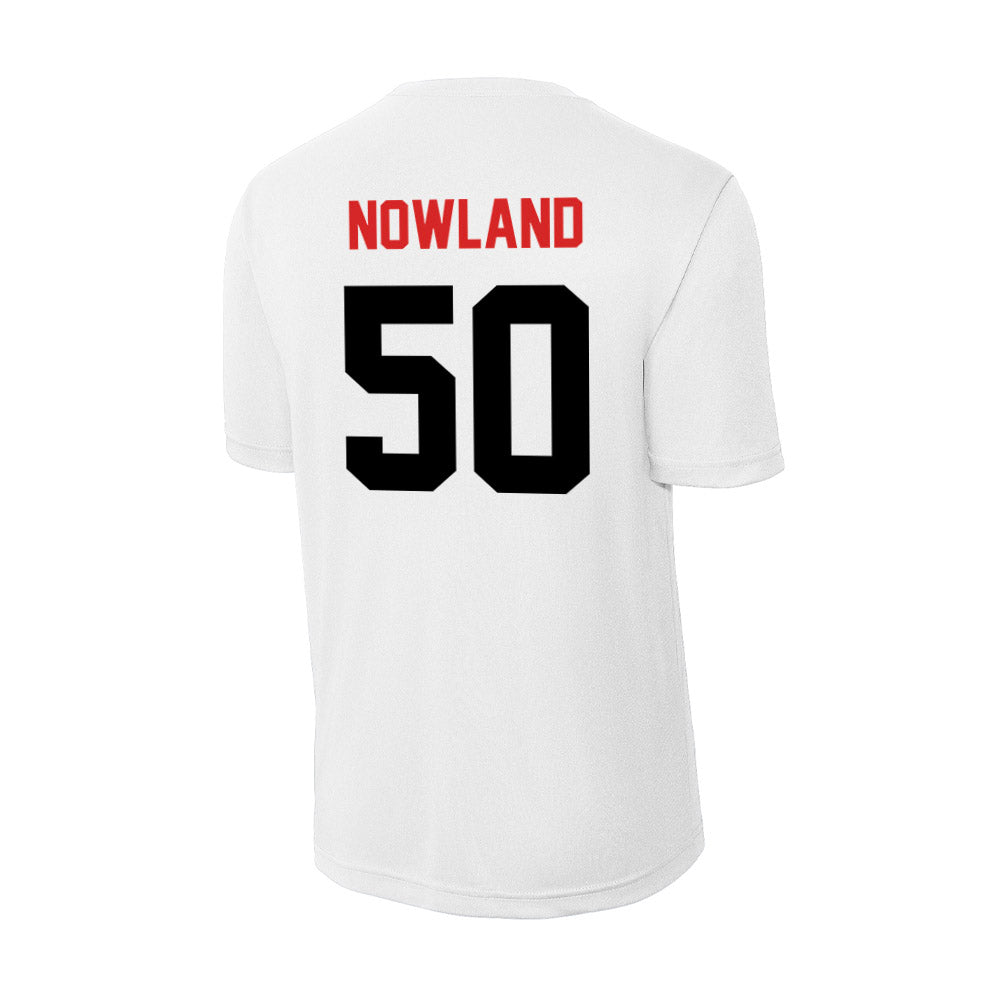 Davidson - NCAA Men's Basketball : John Nowland - Activewear T-Shirt-1