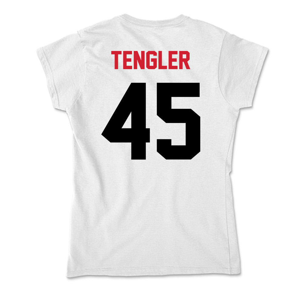 Arkansas State - NCAA Baseball : Ckyler Tengler - Soft Style Women’s T-Shirt-1