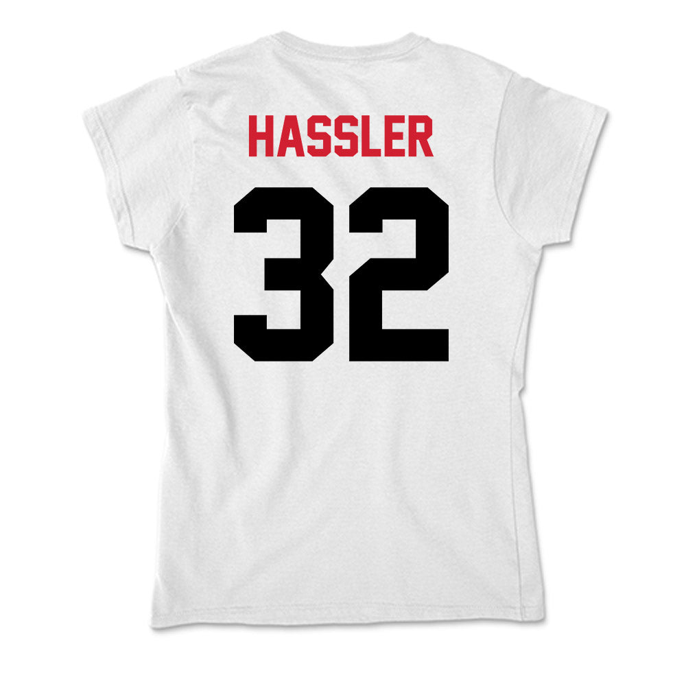 Arkansas State - NCAA Football : Ethan Hassler - Soft Style Women’s T-Shirt-1