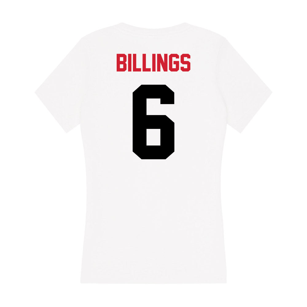 Arkansas State - NCAA Women's Volleyball : Yazmyn Billings - Women's V-Neck T-Shirt-1