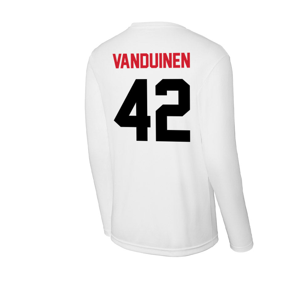 Arkansas State - NCAA Women's Bowling : Karli Vanduinen - Performance Long Sleeve T-Shirt-1