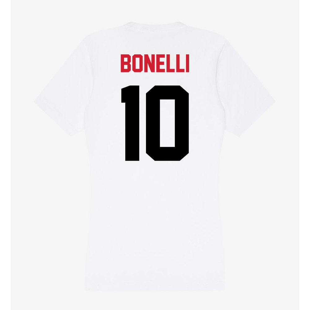 Arkansas State - NCAA Football : Jaylen Bonelli - Women's V-Neck T-Shirt-1