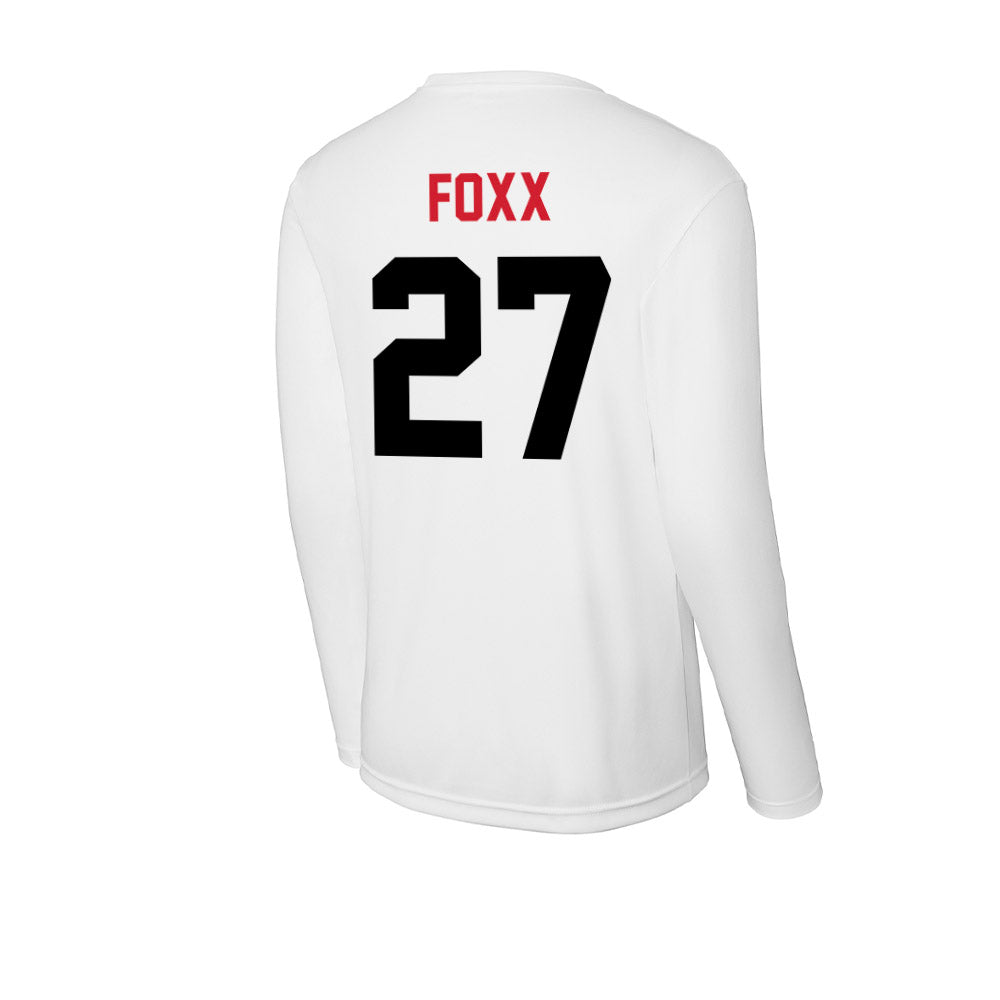 Arkansas State - NCAA Baseball : Jalen Foxx - Activewear Long Sleeve T-Shirt-1