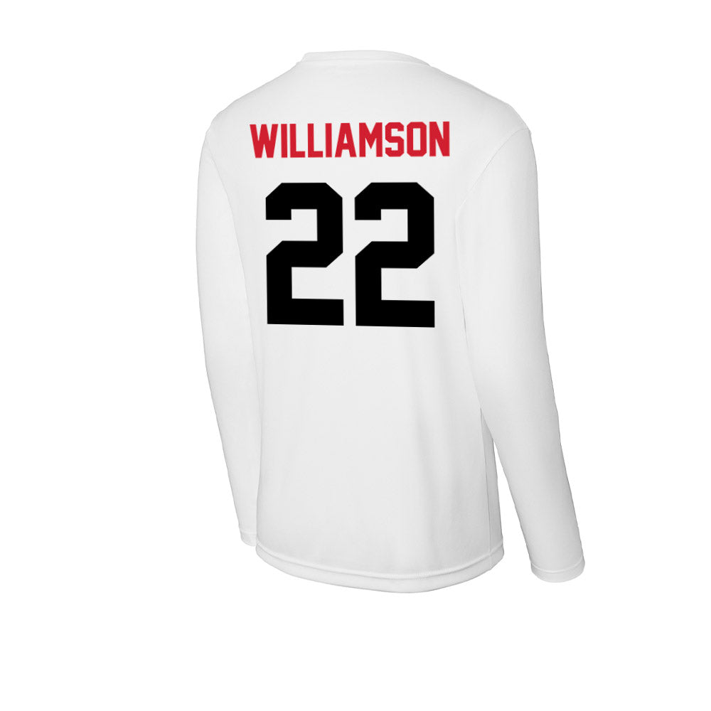 Arkansas State - NCAA Women's Soccer : Aliyah Williamson - Performance Long Sleeve T-Shirt-1