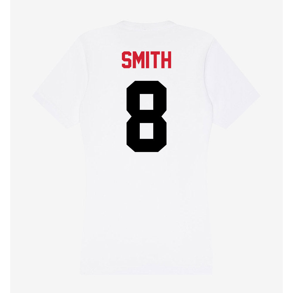 Arkansas State - NCAA Women's Soccer : Maggie Smith - Women's V-Neck T-Shirt-1