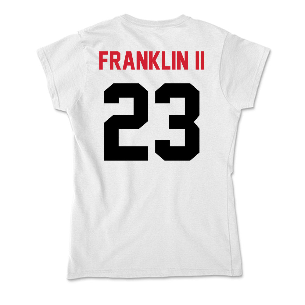 Arkansas State - NCAA Football : Cedric Franklin II - Soft Style Women’s T-Shirt-1