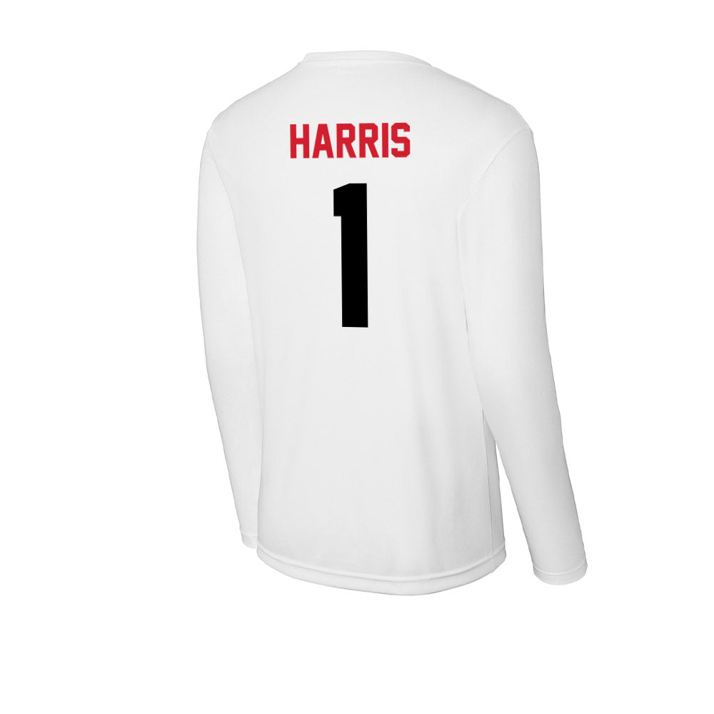 Arkansas State - NCAA Women's Volleyball : Abby Harris - Performance Long Sleeve T-Shirt-1