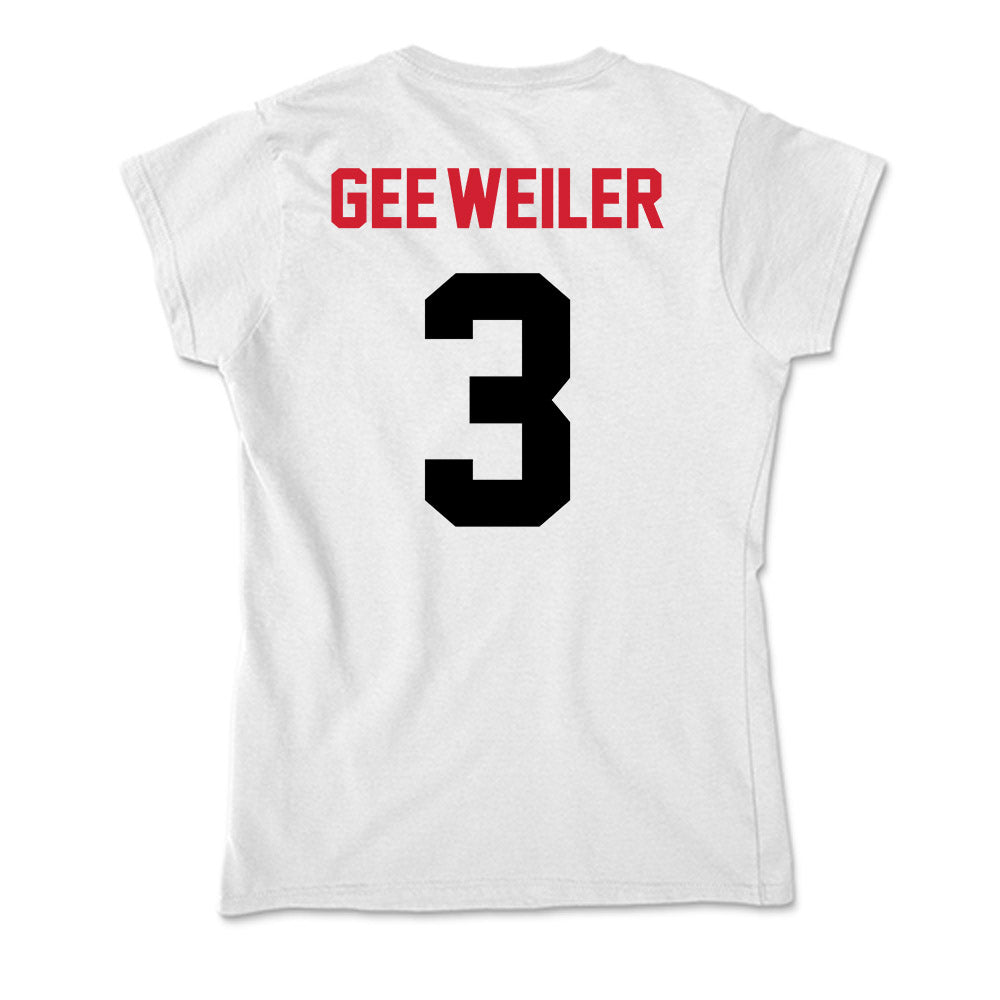 Arkansas State - NCAA Women's Volleyball : Elizabeth Gee-Weiler - Soft Style Women’s T-Shirt-1